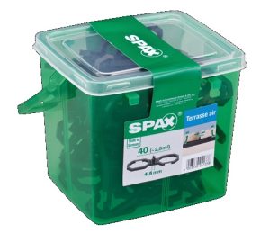 Spax опора пластиковая 4.5 мм (40 штук) - для обеспечения воздухообмена