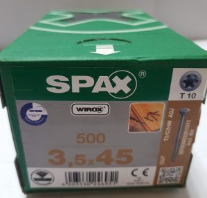 Spax-S 3,5x45 мм 35703503201011 (500 шт/упак) WIROX
