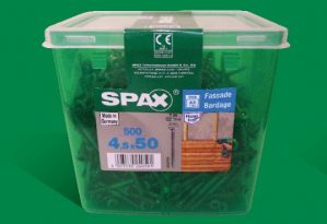 Spax для фасадов 4,5x50 мм 4547000450509 (500 шт/упак.) - двойная резьба, A2