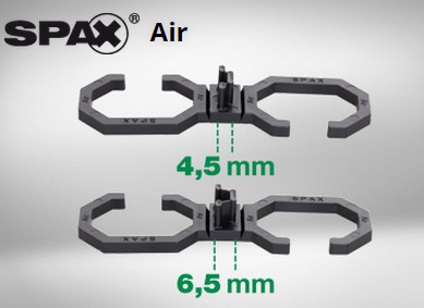 Spax опора пластиковая 4.5 мм (40 штук) - для обеспечения воздухообмена